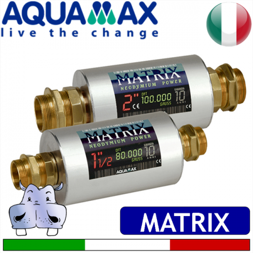 Aquamax Anticalcare magnetici MATRIX Sciogli calcare magnetici - Dosatori  di polifosfati