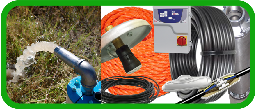 KIT COMPLETI DI POMPA SOMMERSA E ACCESSORI PER POZZI TRIVELLATI impianto pompa pozzo profondo pompa pozzo artesiano pompa per pozzo trivellato pompa pozzo acqua pulitapompaggio sollevamento acqua da pozzo_pompa_somersaquadro_elettrico_drycontrol_colonna_tubazione_tubo_pozzo__deepwell water_pumps_pricelist